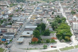 Vista aérea Eunápolis