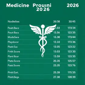 Medicina no Prouni 2026.1