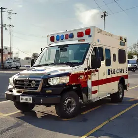ambulância do SAMU em Eunápolis