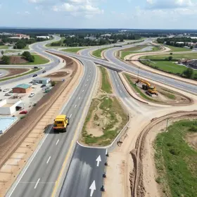 pavimentação do semianel