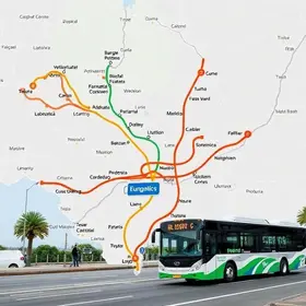 novos itinerários dos ônibus em Eunápolis