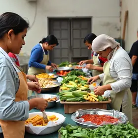 cozinhas comunitárias