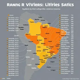 Nordeste cidades violentas