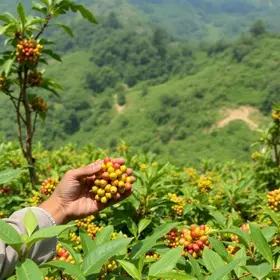 café conilon de baixa pegada de carbono