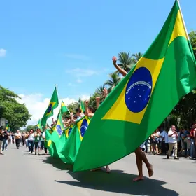 desfile cívico Eunápolis