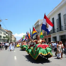 desfile cívico