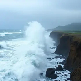 alerta de ventos fortes na Bahia