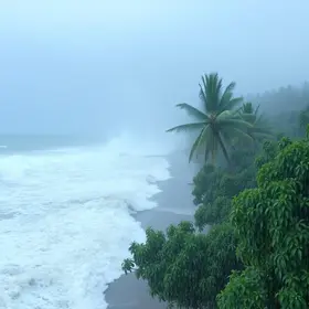 Inmet alerta para chuvas intensas e ventos de até 60 km/h