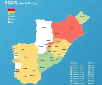 mapa da apuração das eleições 2026 em Eunápolis