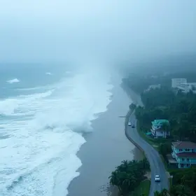 chuva forte sul da Bahia
