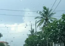 chuva de granizo