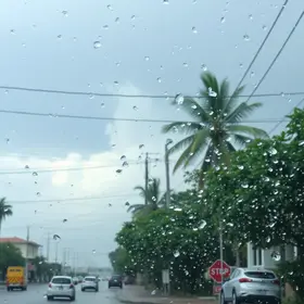chuva de granizo