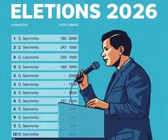 apuração das eleições 2026 em Eunápolis