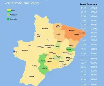 votos por local em Eunápolis