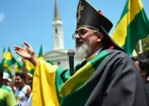 padre bolsonarista cancela evento